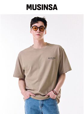 CHASECULT 公用背面图案短袖T恤-DBZU5802C0X韩国官网直邮进口