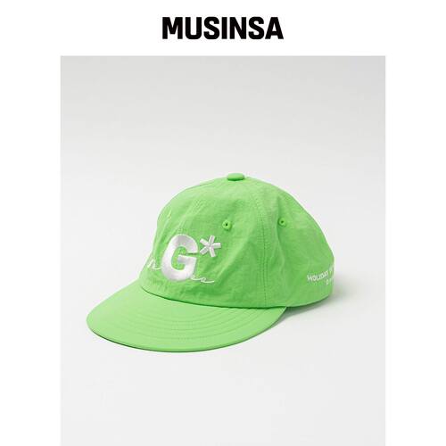 OROGEE G WAVE BALL CAP-ISLAND GREEN MUSINSA韩国官网直邮进口