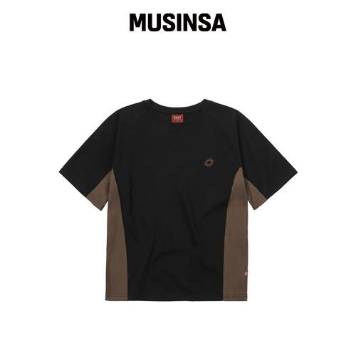 S'EST Solaris Waffle T恤 黑色 MUSINSA韩国直邮官方正品
