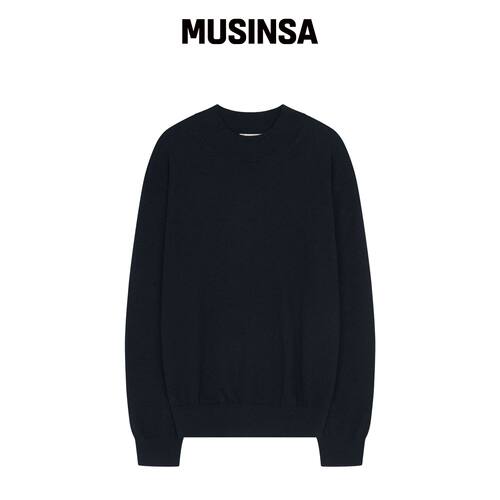 BELLIEF Essential Wool Comfort Moc-Neck 针织韩国官网直邮进口