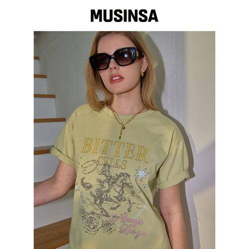 BITTERCELLS TIMBER ROSE T-OLLY MUSINSA韩国直邮官方正品