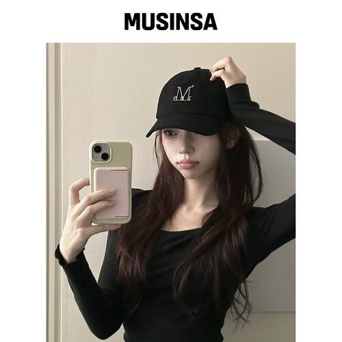 MUCENT SIGNATURE 金属标志棒球帽（3 KOLOR） M韩国官网直邮进口