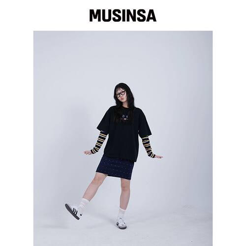 COTTONREBIRTHCLUB FRNCH 热裤子 (蓝色) MUSINS韩国官网直邮进口