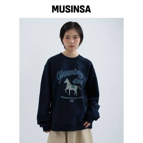 CGP 发光骑行卫衣-深海军蓝 MUSINSA韩国直邮官方正品