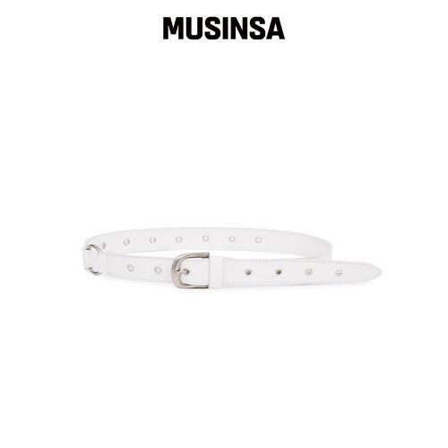 YEOMIM 铆钉皮带（奶油色） MUSINSA韩国官网直邮进口
