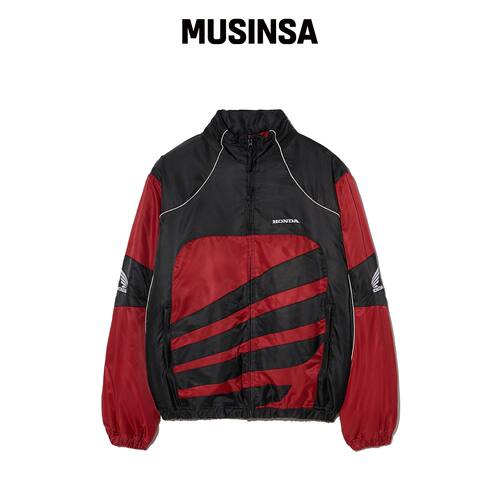 PHYPS MOTORCYCLE 保暖羽绒服_红色 MUSINSA韩国官网直邮进口