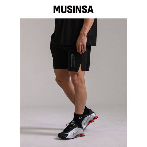 WORKOUT DNA Harrington网眼松紧短裤韩国官网直邮进口MUSINSA