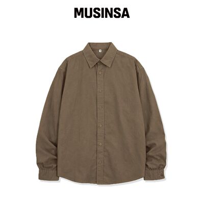 NTET Pigment Soft Shirt (棕色)韩国官网直邮进口MUSINSA