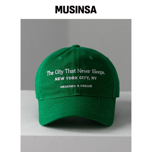 BEACHESANDCREAM NEW YORK CITY. NY BALL CAP-韩国官网直邮进口
