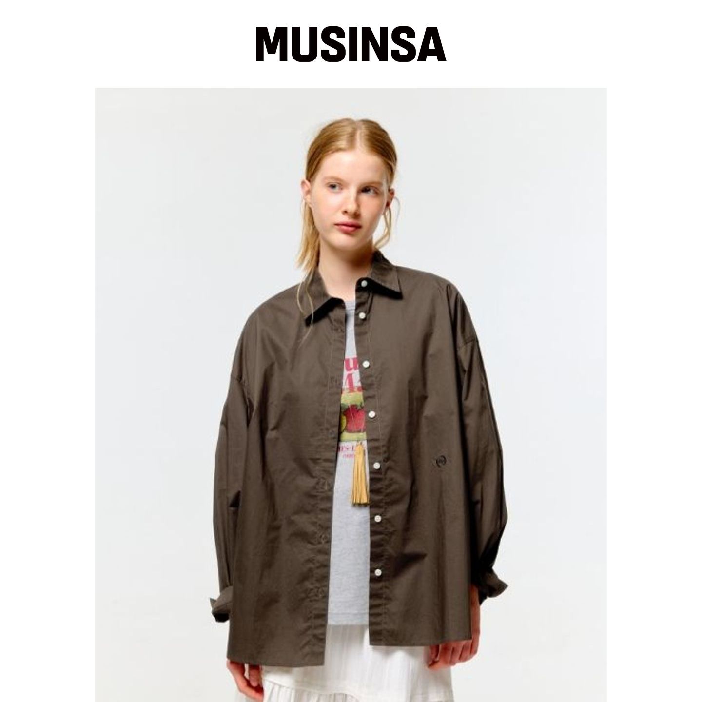 DEPOUND 超大衬衫 [文胸背心] MUSINSA韩国官网直邮进口