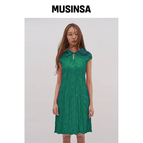 ICONOGRAPHY Tie me up Dress EMGN韩国官网直邮进口MUSINSA