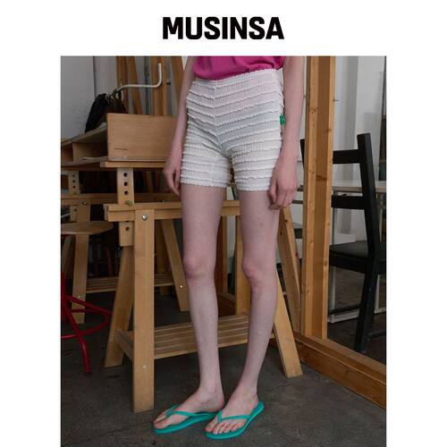 NOCONTENT 362. 蕾丝连裤袜短裤 _ IVORY MUSINS韩国官网直邮进口