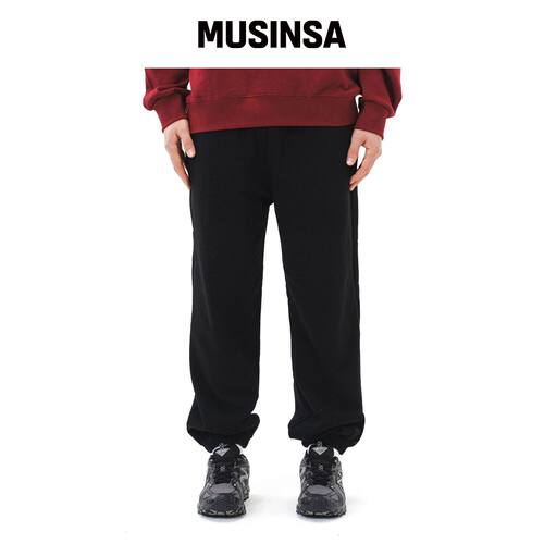 LE CUSTOM THE ESSENTIALS 纯色 jogger 卫裤（韩国官网直邮进口