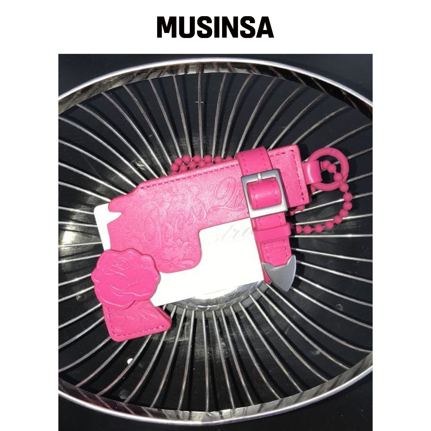 LUVISTRUE 卡片钱包粉色轻奢极简风小包MUSINSA韩国官网直邮进口