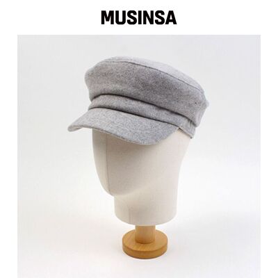 UNIVERSAL CHEMISTRY Mild Wool 浅灰色海军帽韩国官网直邮进口