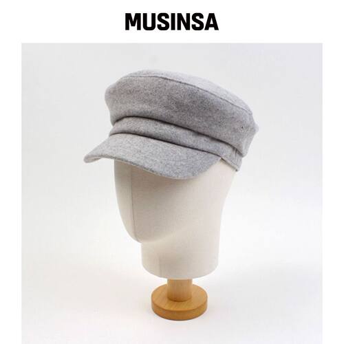 UNIVERSAL CHEMISTRY Mild Wool 浅灰色海军帽 M韩国官网直邮进口