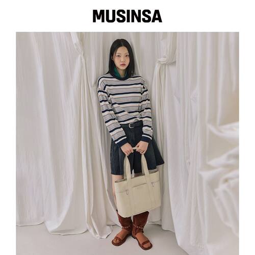 LAP EASY SHOPPER BAG AR7AB822 MUSINSA韩国官网直邮进口