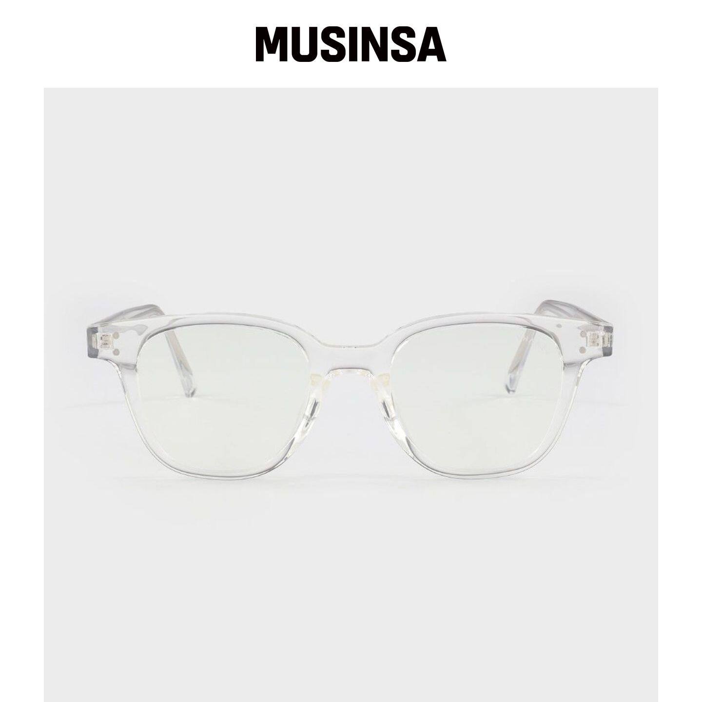 VHANEL 防蓝光方形板材眼镜 透明 VN8000CO 024 韩国官网直邮进口