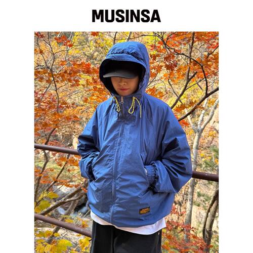 QT8 GARMENTS LB Nostalgia 风衣（蓝色） MUSIN韩国官网直邮进口