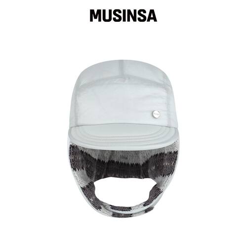 THEMUSEUMVISITOR 轻便灰色加厚士兵帽韩国官网直邮进口MUSINSA