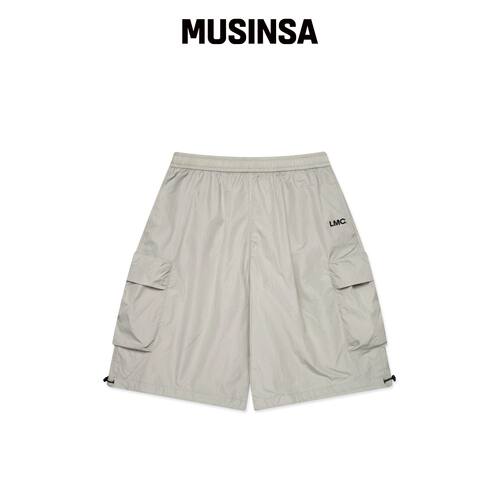 LMC OG ESSENTIAL 灰色百慕大短裤韩国官网直邮进口MUSINSA