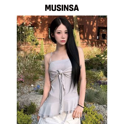 ILLIGO Ribbon 领带无袖泥膜 MUSINSA韩国官网直邮进口