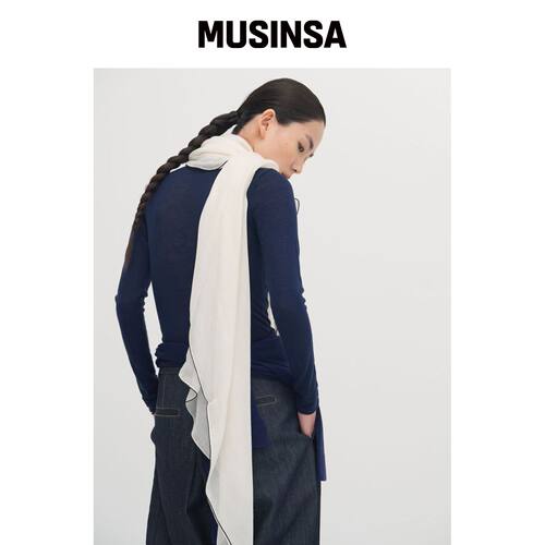 SIEOR Borderline围巾_5色 MUSINSA韩国直邮官方正品