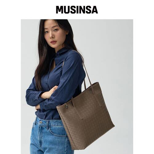 MONSAC MOREE 托特包 泥膜 AP22-2679-ET韩国官网直邮进口MUSINSA