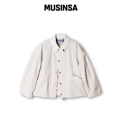 EDINBURGH CLUB 短款猎装夹克 (象牙色) MUSINSA韩国官网直邮进口