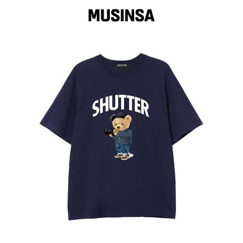 SHUTTER CAMERA BEAR 短袖T恤 (SS035) 婴儿韩国官网直邮进口