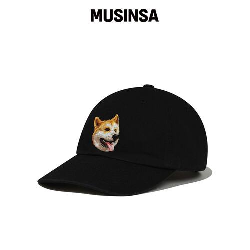 RETRIEVER CLUB SHIBA 棒球帽 [黑色] MUSINSA韩国官网直邮进口