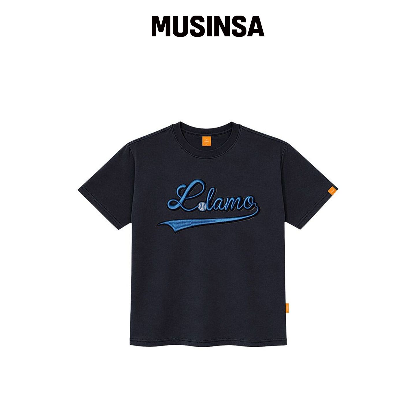 LLAMO 棒球短袖T恤男女通用大码 S~4XL MUSINSA韩国官网直邮进口