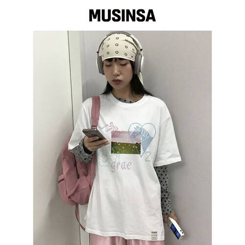 GRAVER [UNISEX]DREAMY 短袖T恤_3色 MUSINSA韩国直官网直邮进口