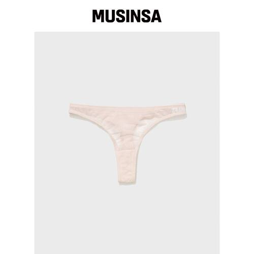 NUUANU AIRA 丁字裤_桃色 MUSINSA韩国官网直邮进口