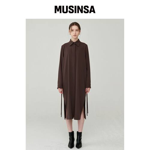 TOSE 迷你包衬衫长连衣裙 MUSINSA韩国官网直邮进口
