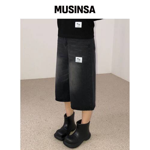 COIRIS MAEVE 百慕大水洗牛仔裤子 MUSINSA韩国官网直邮进口