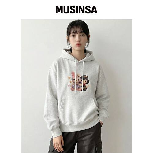 COSO CC 打火机泥膜连帽T恤韩国官网直邮进口MUSINSA