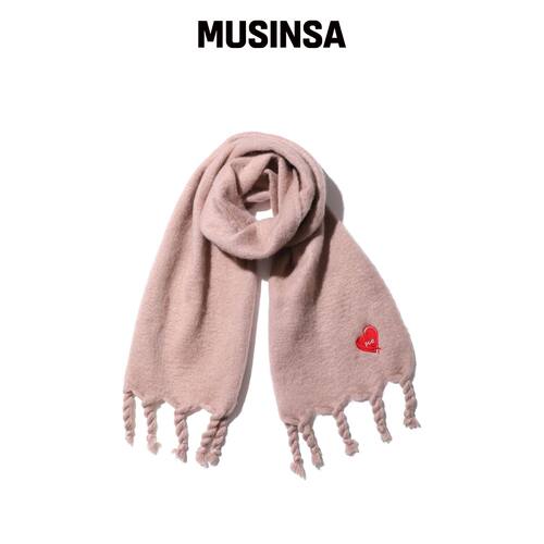 PIECE MAKER LOVE HEART HEAVY BLEND MUFFLER（韩国官网直邮进口