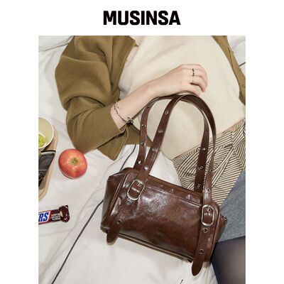 FRACTALONEPOINTFOUR Brioche Bag [棕色] MUSIN韩国官网直邮进口