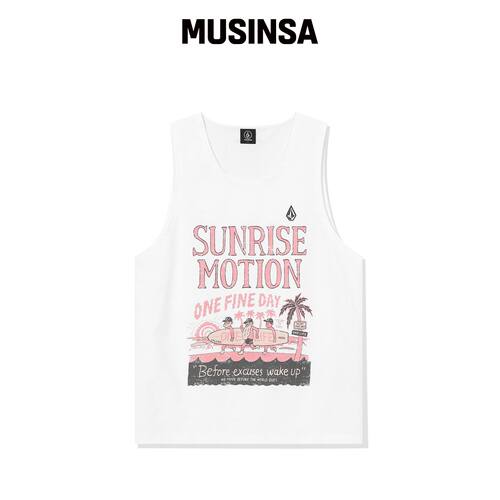 VOLCOM [VOLCOM x LIFE] ACTIVE SLEEVELESS (WH韩国官网直邮进口