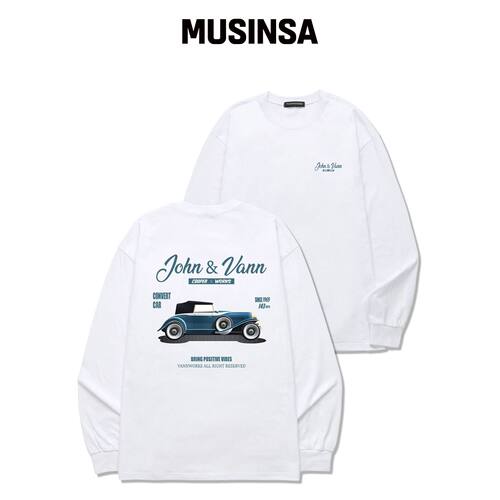 VANNWORKS JOHN 长袖 (VLS0094) WHITE韩国官网直邮进口MUSINSA