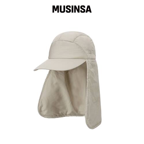 VARZAR VA 方形风衣帽子 米色 MUSINSA韩国直邮官方正品