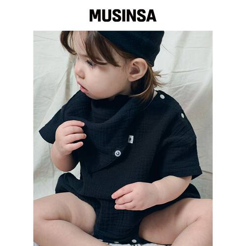 UBMOM CLOSET HUGG 身体suit 黑色 B2HT0101-BK 韩国官网直邮进口