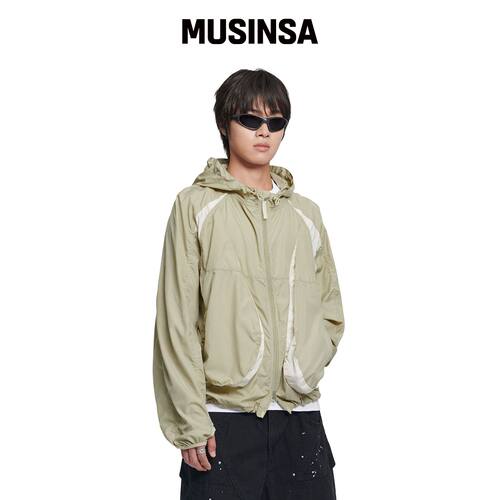 NOMANUAL 轻薄外套 - 米色 MUSINSA韩国官网直邮进口