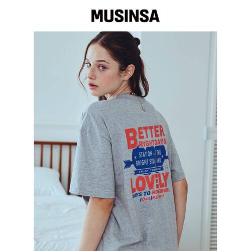 CPGN STUDIO LOVELY DAYS 半高领T恤泥膜 MUSINS韩国官网直邮进口