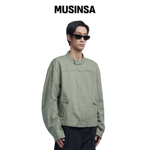 NOMANUAL R.B 外套 - 鼠尾草灰 MUSINSA韩国直邮官方正品