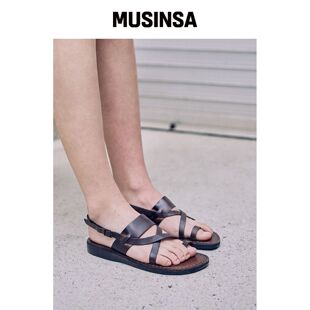 JERUSALEM SANDALS 519 BETHANY_BROWN (DANI) M韩国官网直邮进口