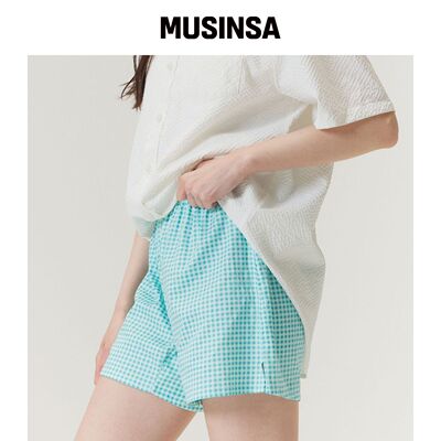 NEPA 7LBO111 女士格纹居家服套装 2PACK韩国官网直邮进口MUSINSA