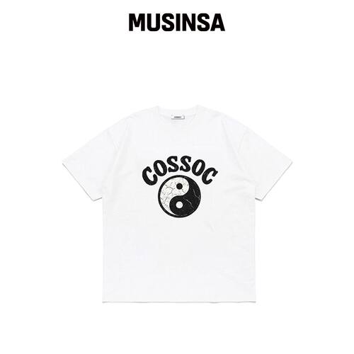 COSO 太极短袖T恤（白色） MUSINSA韩国官网直邮进口