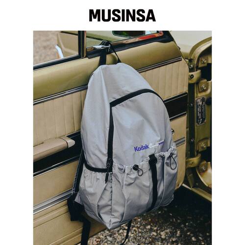 KODAK 灰色轻量防撕裂背包 (18L) MUSINSA韩国官网直邮进口